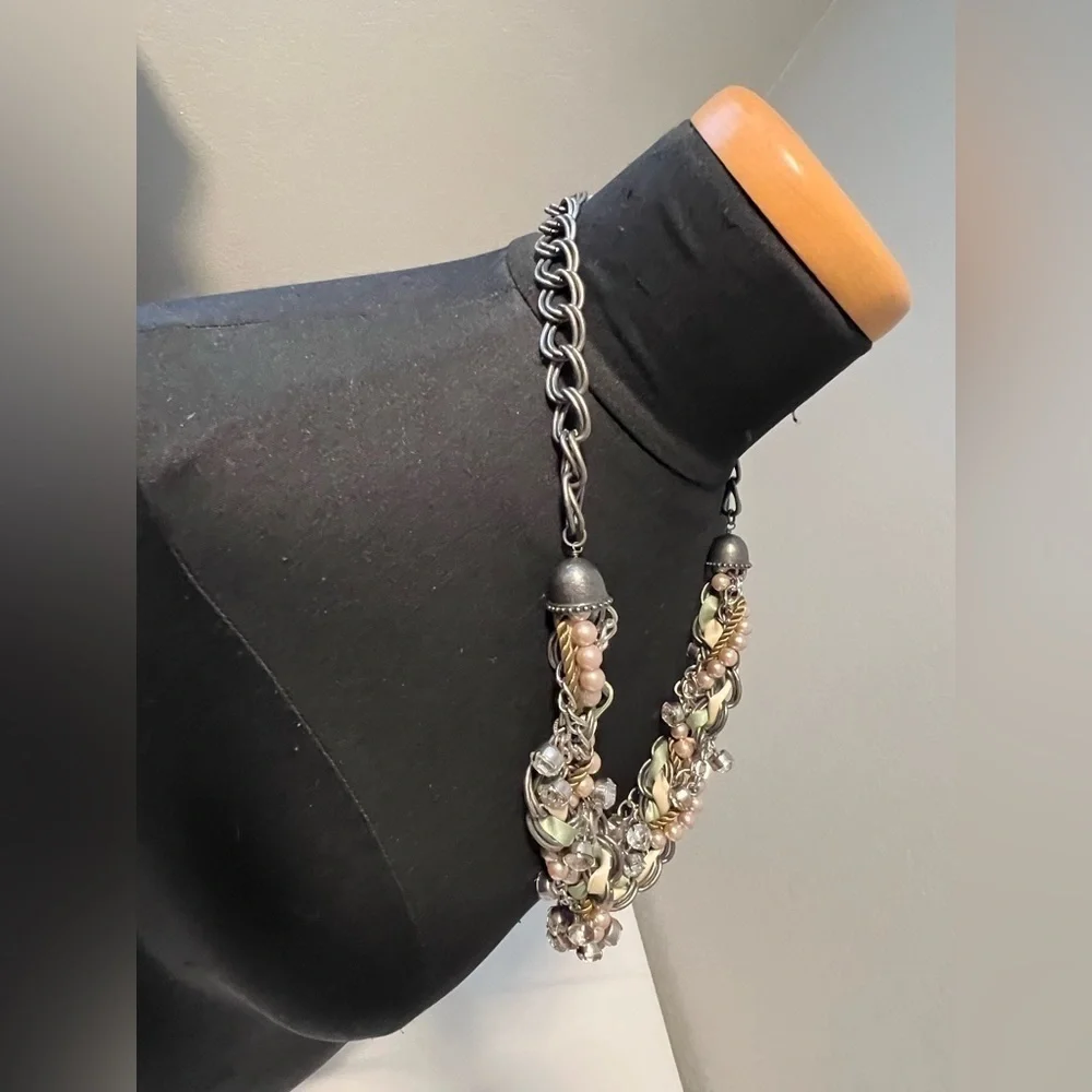 LOFT Rhinestone Statement Necklace